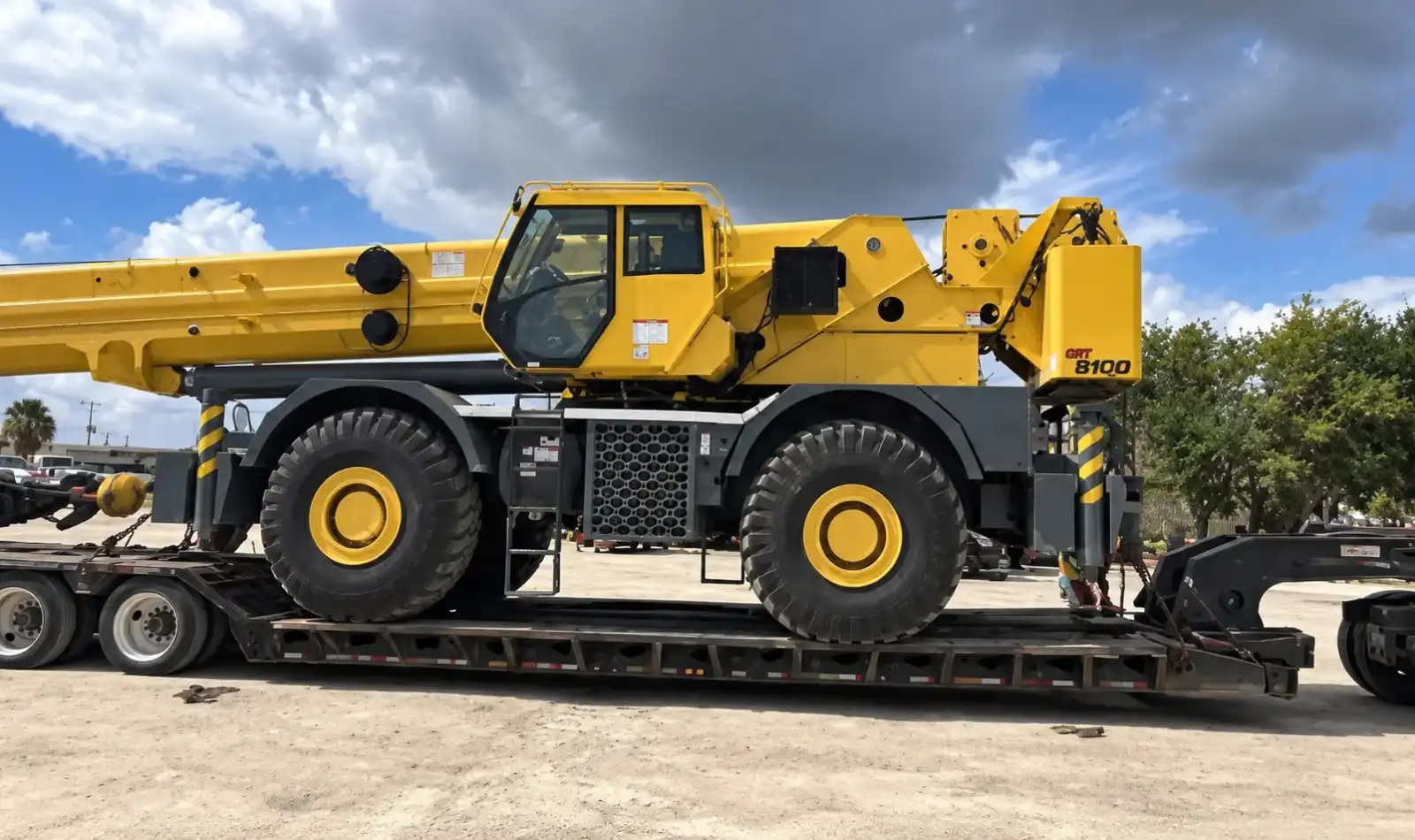 Equipment delivered on site by CONASER Group