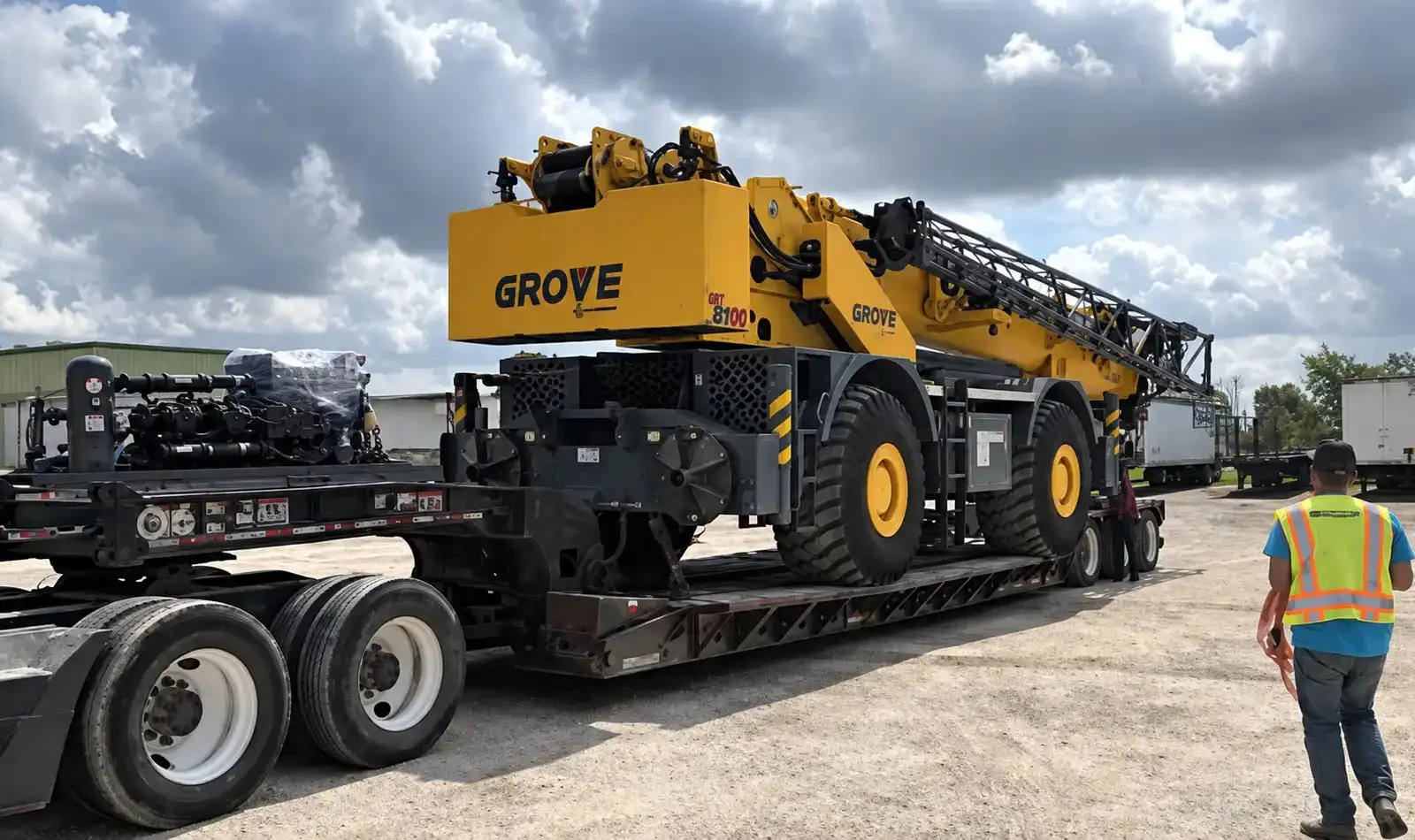 Industrial equipment imported by CONASER Group